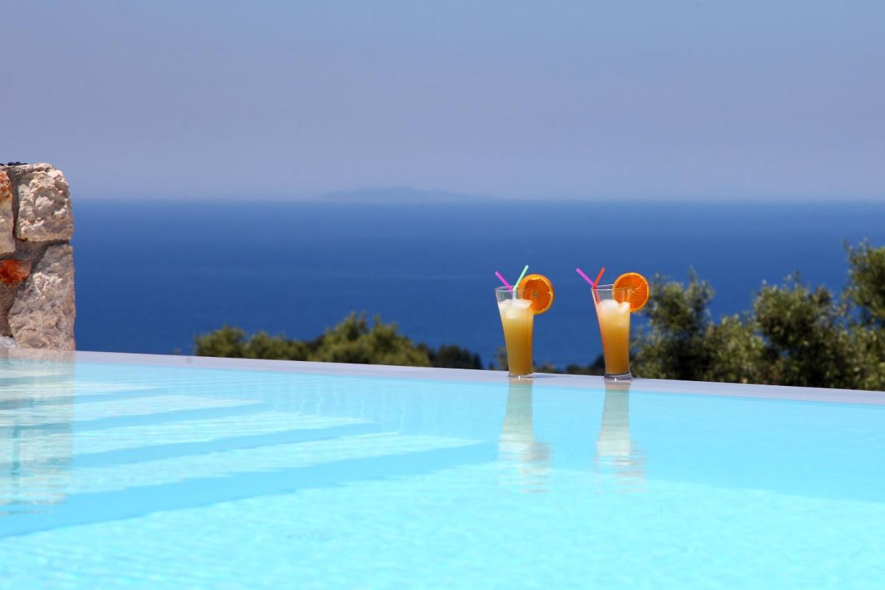 Tsakmakis Villas Luxury- Panoramic Sea View - Lefkada Τσουκαλάδες Εξωτερικό φωτογραφία