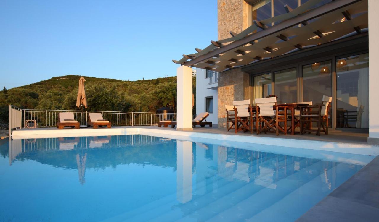 Tsakmakis Villas Luxury- Panoramic Sea View - Lefkada Τσουκαλάδες Εξωτερικό φωτογραφία
