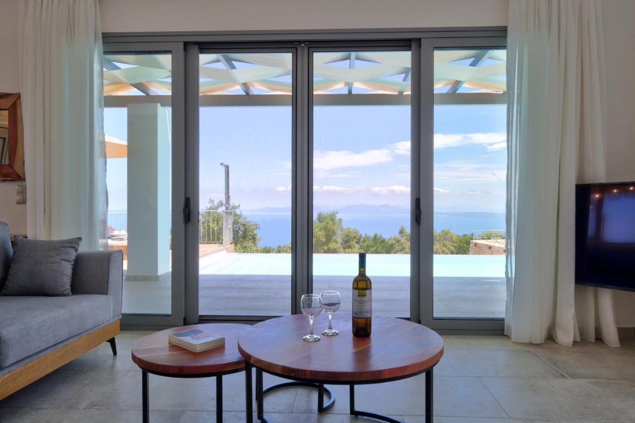Tsakmakis Villas Luxury- Panoramic Sea View - Lefkada Τσουκαλάδες Εξωτερικό φωτογραφία
