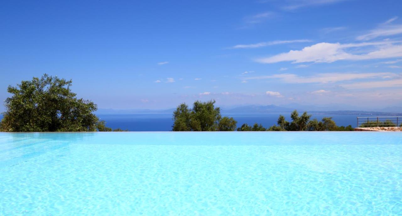 Tsakmakis Villas Luxury- Panoramic Sea View - Lefkada Τσουκαλάδες Εξωτερικό φωτογραφία