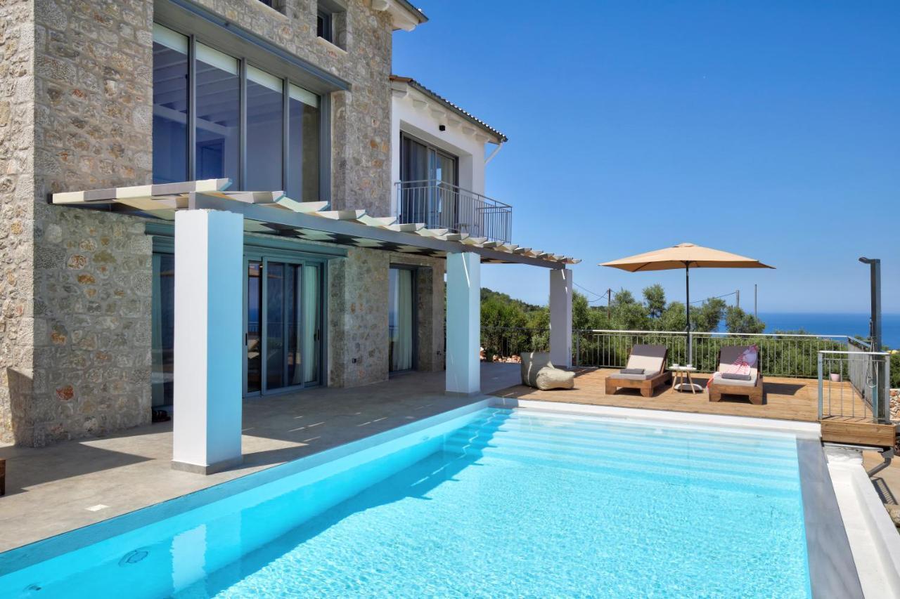 Tsakmakis Villas Luxury- Panoramic Sea View - Lefkada Τσουκαλάδες Εξωτερικό φωτογραφία