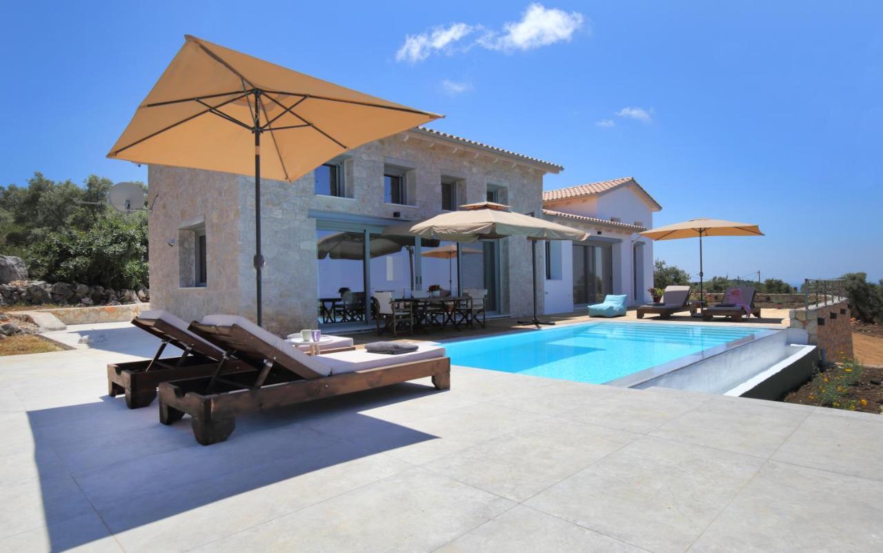 Tsakmakis Villas Luxury- Panoramic Sea View - Lefkada Τσουκαλάδες Εξωτερικό φωτογραφία