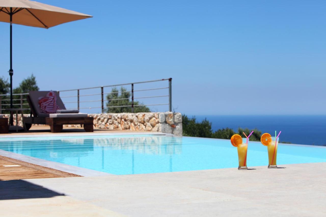 Tsakmakis Villas Luxury- Panoramic Sea View - Lefkada Τσουκαλάδες Εξωτερικό φωτογραφία