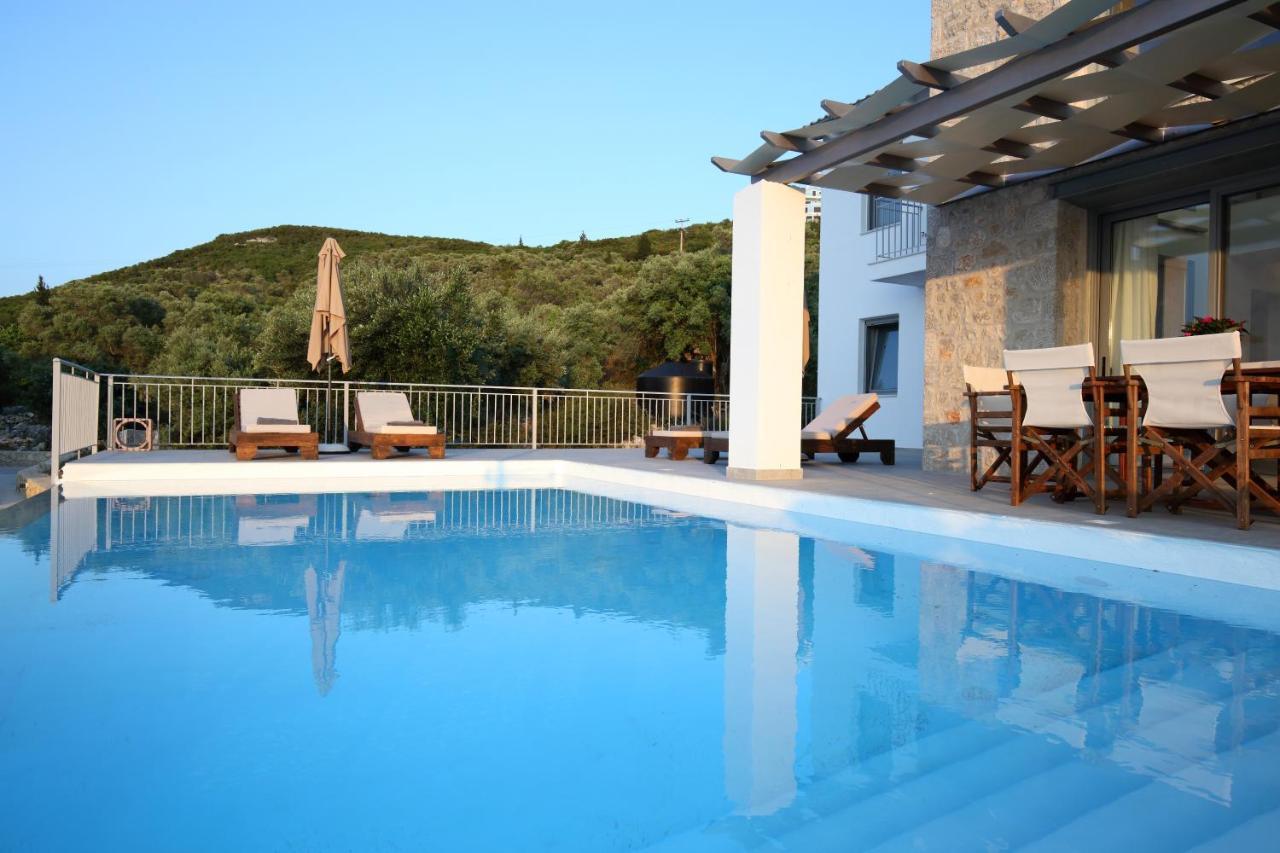 Tsakmakis Villas Luxury- Panoramic Sea View - Lefkada Τσουκαλάδες Εξωτερικό φωτογραφία