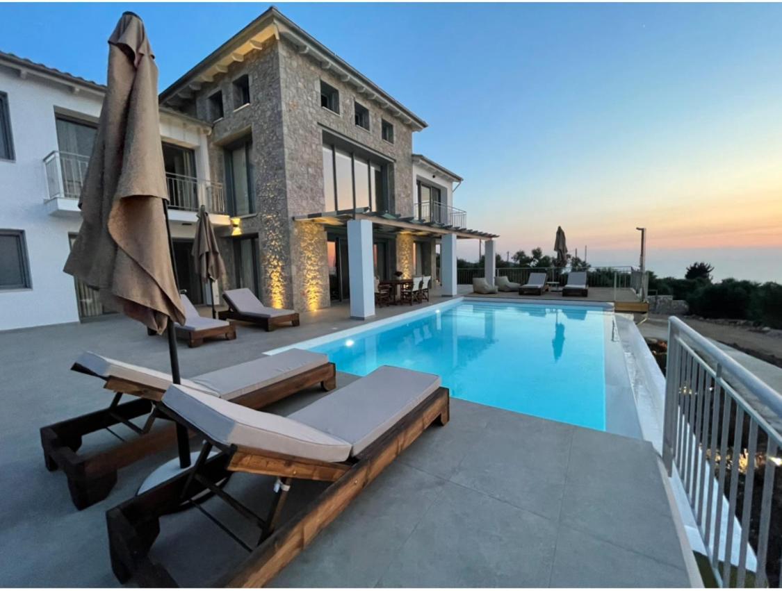 Tsakmakis Villas Luxury- Panoramic Sea View - Lefkada Τσουκαλάδες Εξωτερικό φωτογραφία