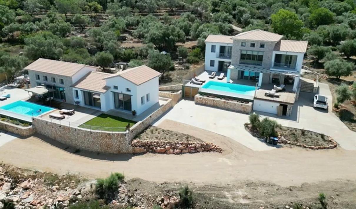 Tsakmakis Villas Luxury- Panoramic Sea View - Lefkada Τσουκαλάδες Εξωτερικό φωτογραφία