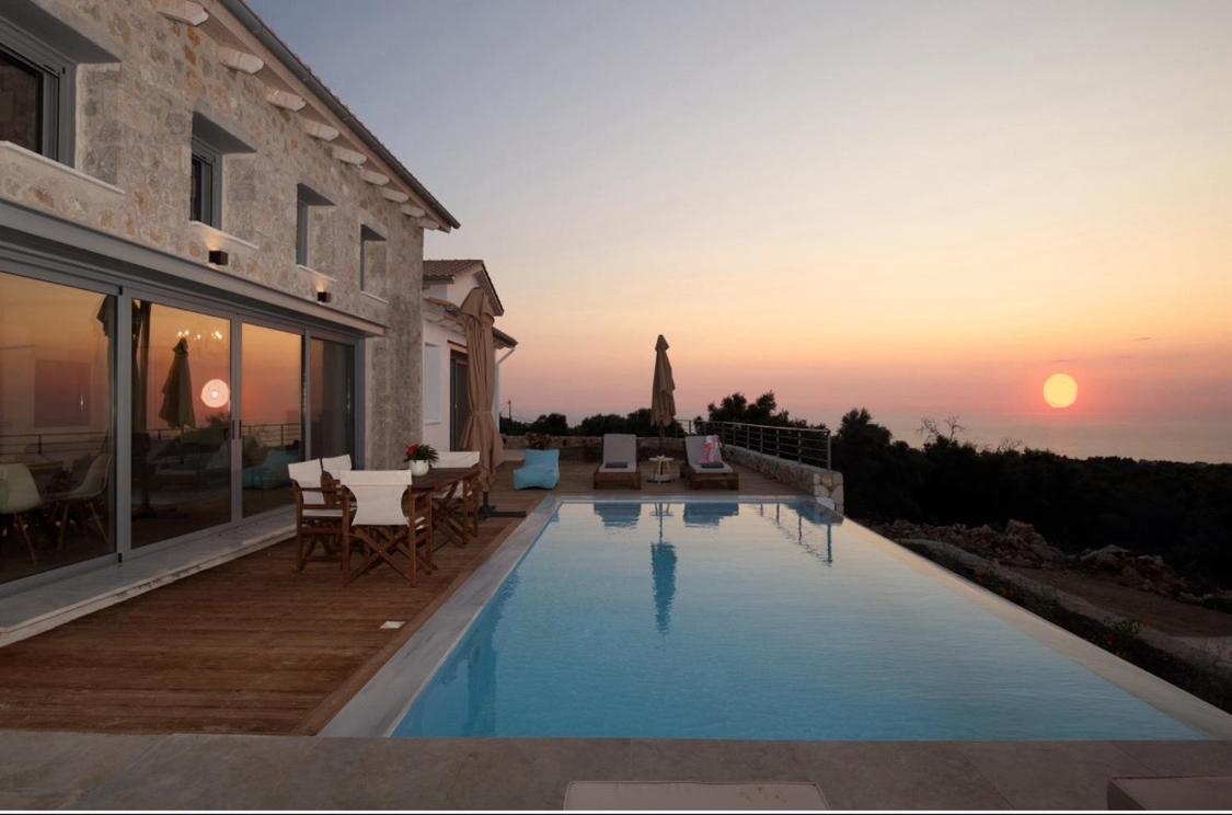 Tsakmakis Villas Luxury- Panoramic Sea View - Lefkada Τσουκαλάδες Εξωτερικό φωτογραφία